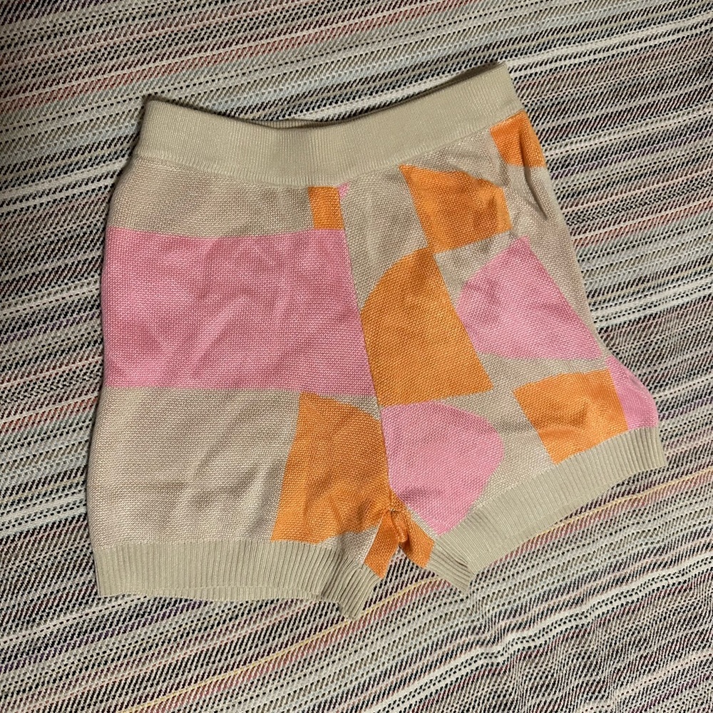 VRG GIRL, size 8 sweater material shorts.
